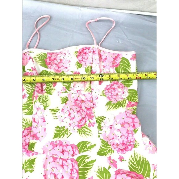 Georgio Fiorline sz 8 Flora Print Dress Spaghetti Strap - Picture 5 of 10